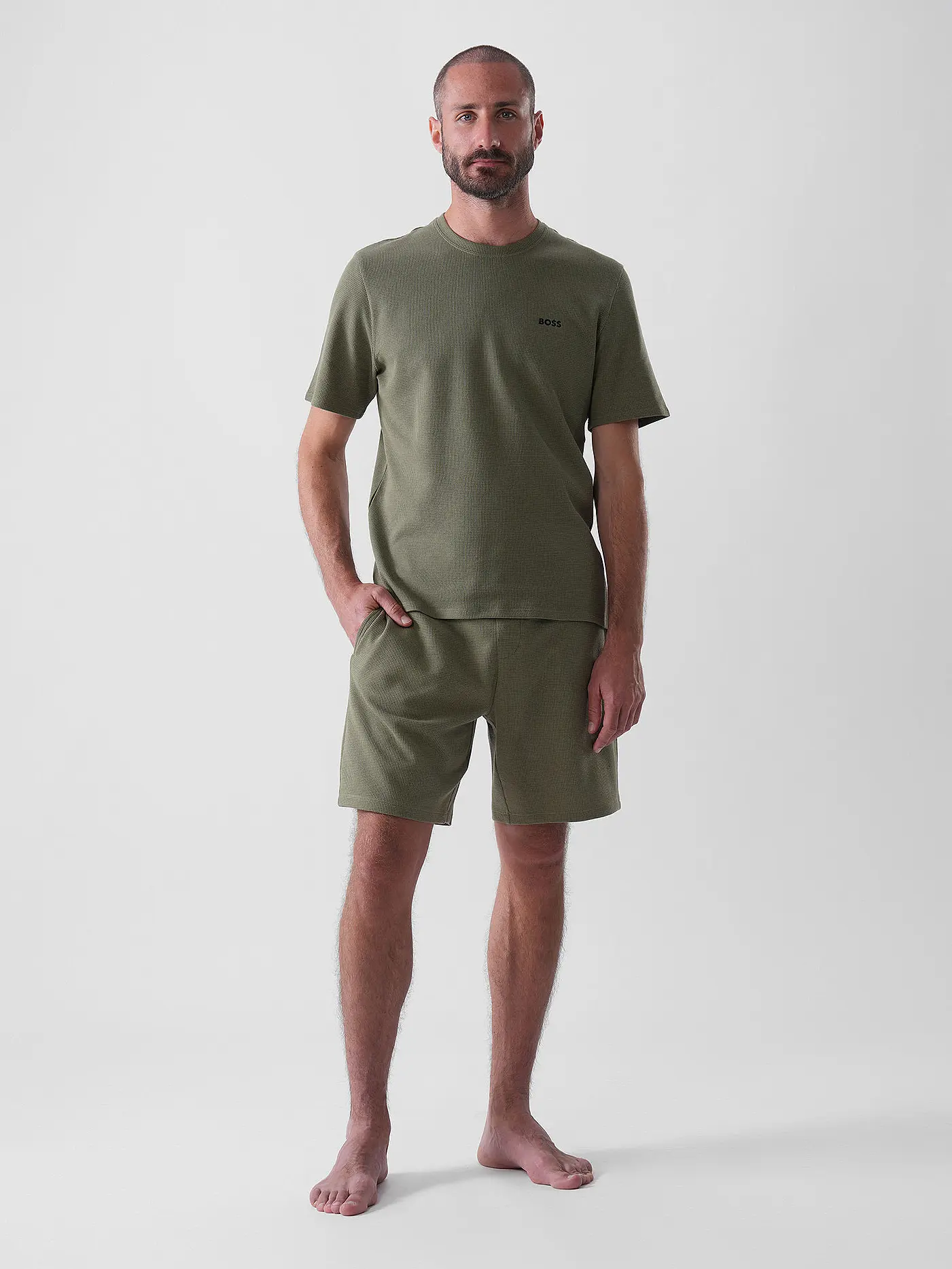 BOSS | Loungewear T-Shirt | olive